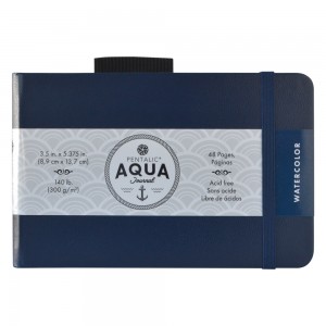 Aqua Journal  5.375" x 3.5" 