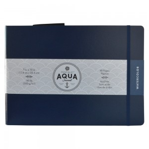 Aqua Journal  10 x 7