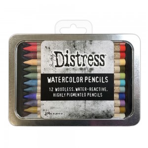 Distress pencil kit 6 Nouveauté en PO